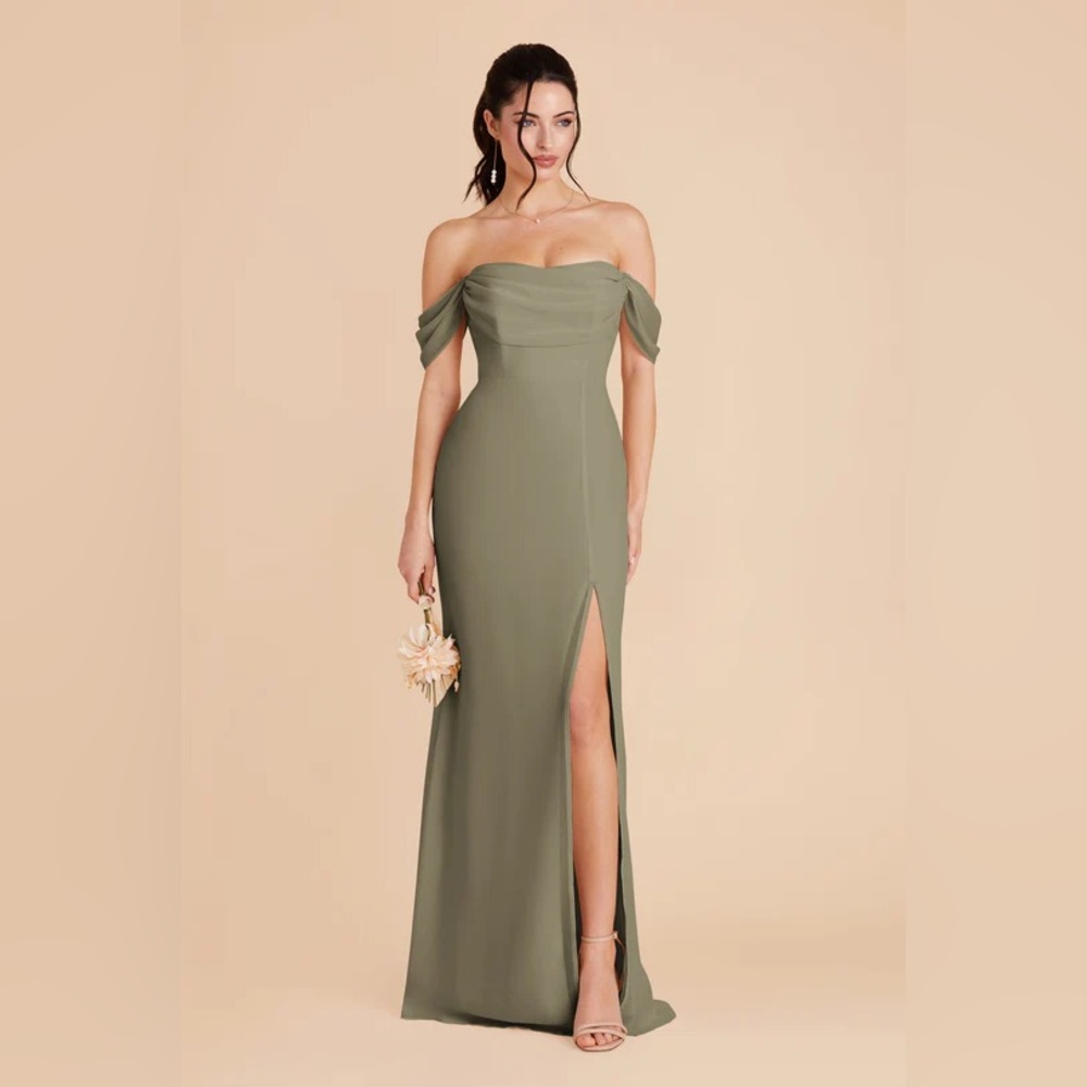 Birdy Grey Mira Convertible Bridesmaid Dress in “Thyme”